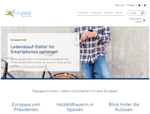 Tablet Screenshot of europass-info.de